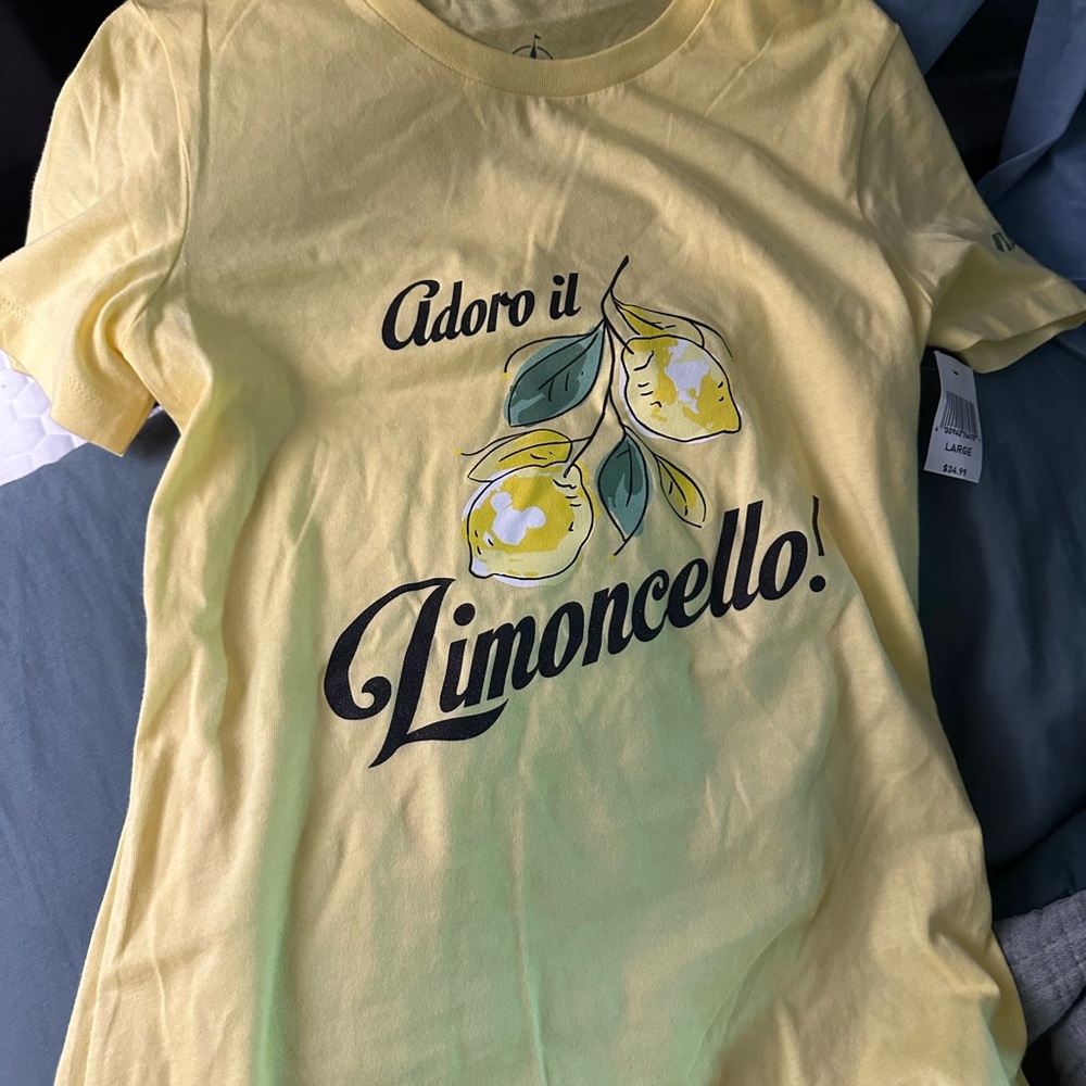 Yellow Limoncello Graphic T-Shirt